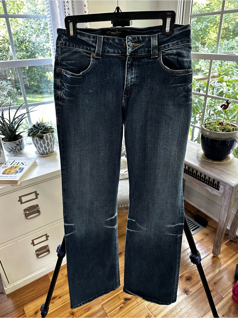 LONDONJEAN Navy Blue Denim Jeans